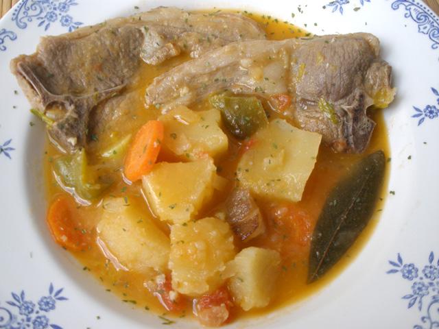 Costillas de Cordero Guisadas