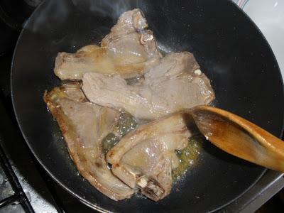 Costillas de Cordero Guisadas