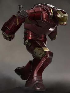 Diseño de Iron Man 3 con Hulkbuster