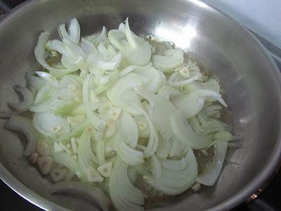 Ternera asada en salsa de verduras