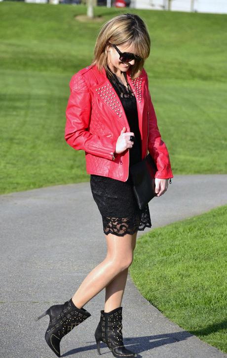 Outfit Low Cost: Lace & Red Outfit Low Cost: Lace & Red