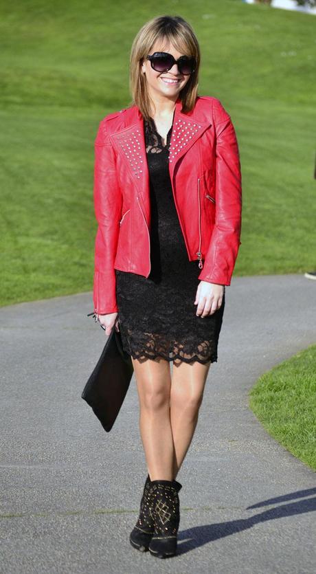 Outfit Low Cost: Lace & Red Outfit Low Cost: Lace & Red