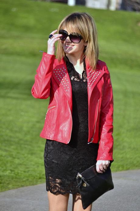Outfit Low Cost: Lace & Red Outfit Low Cost: Lace & Red