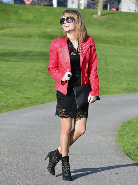 Outfit Low Cost: Lace & Red Outfit Low Cost: Lace & Red