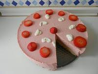 Tarta de fresa sin gluten
