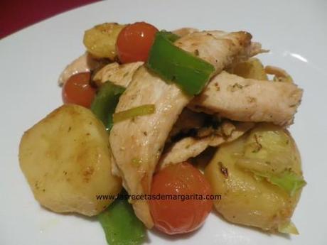 salteado de pollo y 3 Doce Meses – Doce Retos