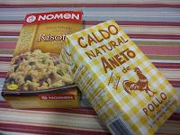 Caldo y arroz
