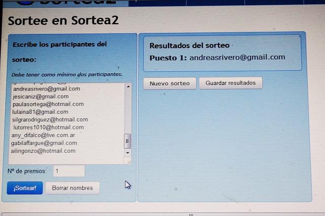 Ganadora del sorteo Experiencia Pure by Dove