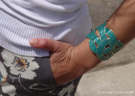 Mis Looks:  Pantalones Floreados