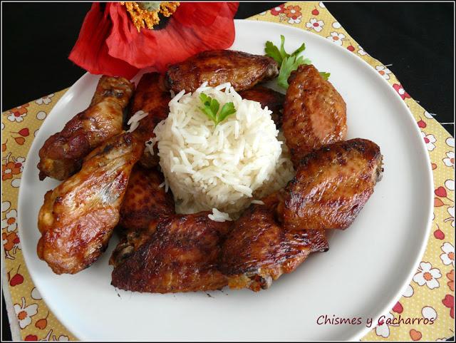 Alitas de Pollo en Adobo