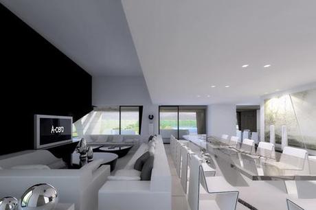 A-cero Projects Nuevas imágenes de obra de una vivienda unifamiliar situada al noroeste de Madrid