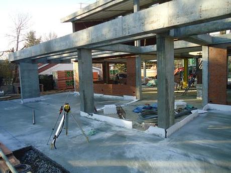 A-cero Projects Nuevas imágenes de obra de una vivienda unifamiliar situada al noroeste de Madrid