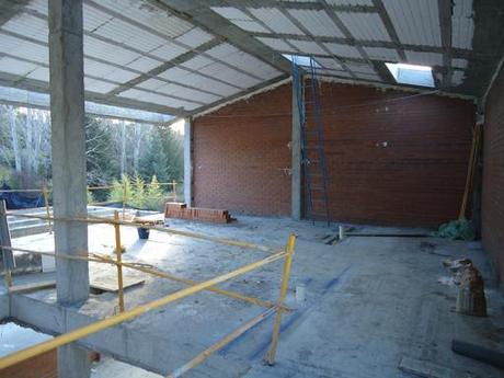 A-cero Projects Nuevas imágenes de obra de una vivienda unifamiliar situada al noroeste de Madrid