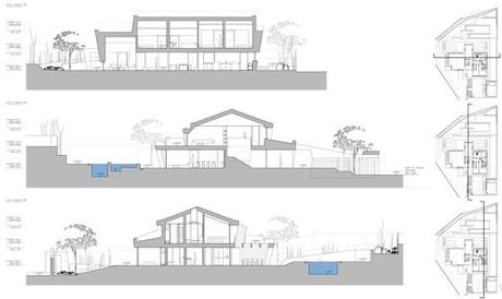 A-cero Projects Nuevas imágenes de obra de una vivienda unifamiliar situada al noroeste de Madrid