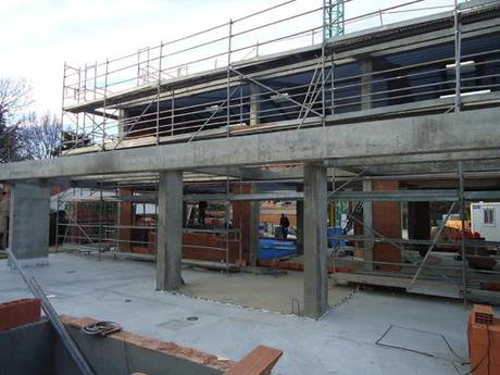 A-cero Projects Nuevas imágenes de obra de una vivienda unifamiliar situada al noroeste de Madrid