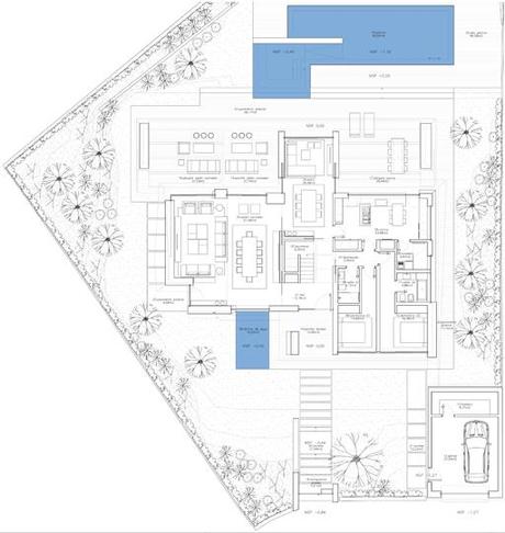 A-cero Projects Nuevas imágenes de obra de una vivienda unifamiliar situada al noroeste de Madrid