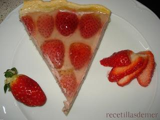 TARTA DE FRESAS