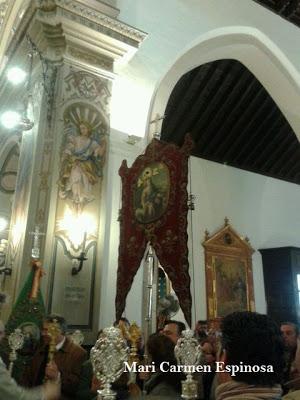 Doscientos peregrinos pastoreños en Almonte ante la Virgen del Rocío