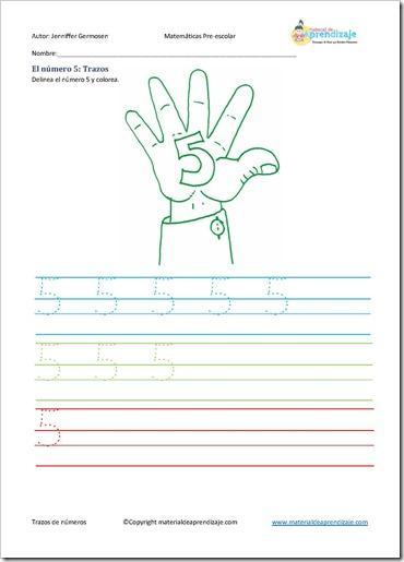Trazar el número 5