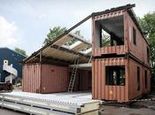 Casa Minimalista Construida Containers