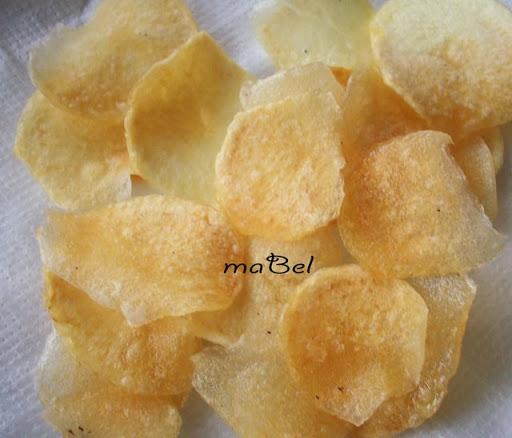 Patatas fritas como las compradas (chips)