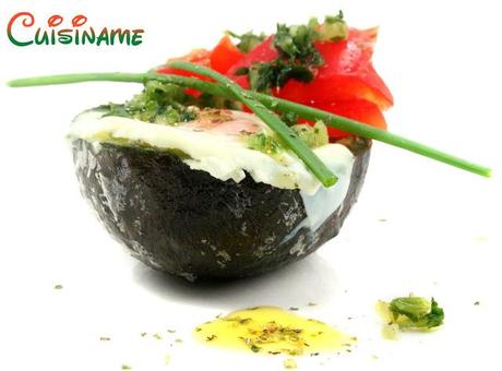 huevos al horno, recetas originales, aguacate, huevos, perejil, recetas de cocina, chistes, humor, curiosidades