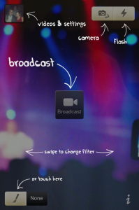 Broadcast for Friends App