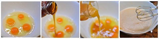 Flan casero de naranja y miel (sin lácteos ni azúcar)