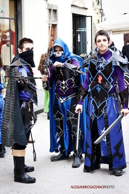 Cosplays de elfos de WFB