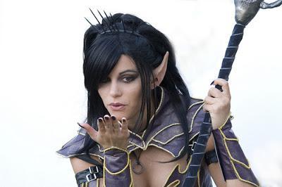 Cosplays de elfos de WFB