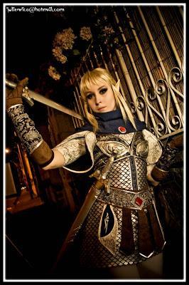 Cosplays de elfos de WFB