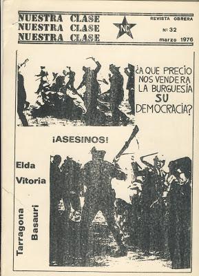 En aquellos tiempos... 3 de marzo 1976. Vitoria