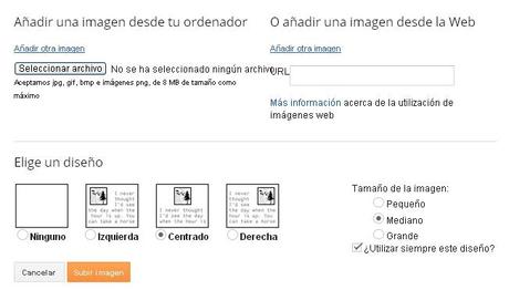 iconos de redes sociales en blogger