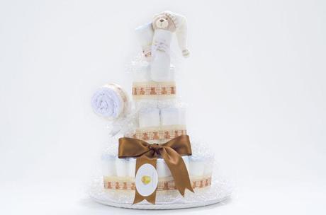 PRESENTACIÓN Y SORTEO TUBABYSHOWER.ES Tarta de pañales fondant - Click en la imagen para cerrar