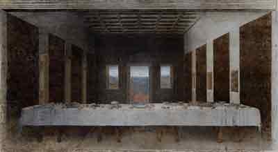 José Manuel Ballester 'La última cena', pintura.