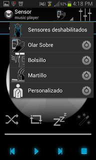 Sensor Music Player: Controla la musica sin tocar