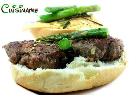 hamburguesas, hamburguesas gourmet, hamburguesas caseras, espárragos, cilantros, queso cheddar, carne picada, recetas de cocina, humor, chistes, curiosidades