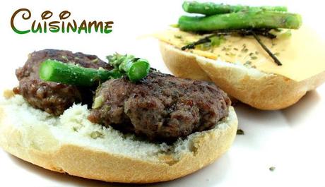 hamburguesas, hamburguesas gourmet, hamburguesas caseras, espárragos, cilantros, queso cheddar, carne picada, recetas de cocina, humor, chistes, curiosidades