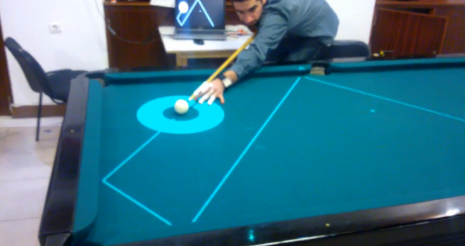 Con este pool láser ya nadie podrá ganarte (aunque quizás se termine la diversión)