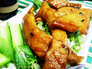 Pechuga de pollo kalbi