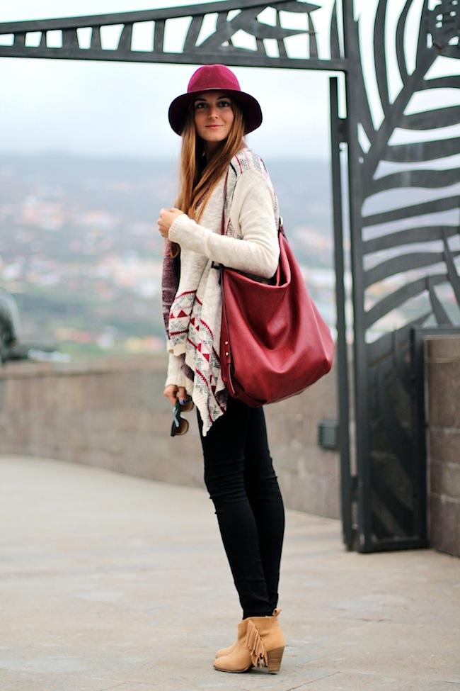 Ethnic Burgundy