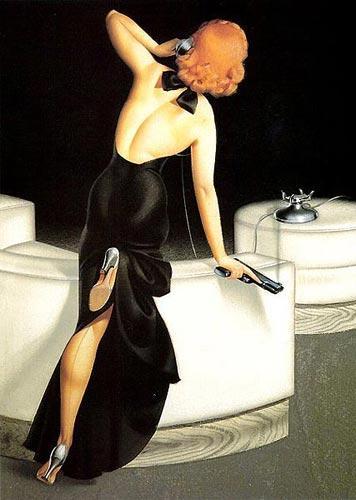 George Petty Vintage pin-up artist