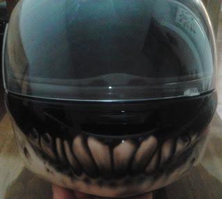 Aerografia en un Casco Caravela