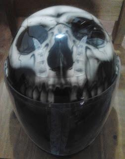 Aerografia en un Casco Caravela