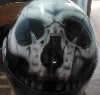 Aerografia en un Casco Caravela