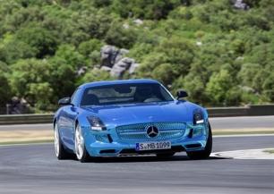 Mercedes Benz SLS AMG Coupé electric, un auto eléctrico de altas prestaciones