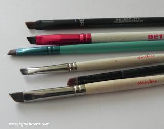 Pinceles de delinear: cuáles y para qué