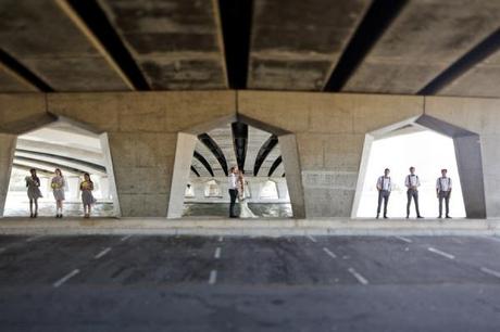 REAL WEDDING: UNA MODERNA BODA EN GRIS Y AMARILLO