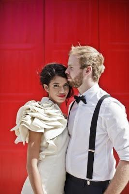 REAL WEDDING: UNA MODERNA BODA EN GRIS Y AMARILLO