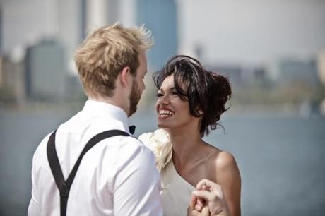 REAL WEDDING: UNA MODERNA BODA EN GRIS Y AMARILLO
